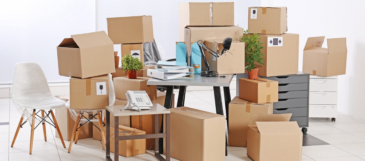 Services of loaders in the process of organizing an office move